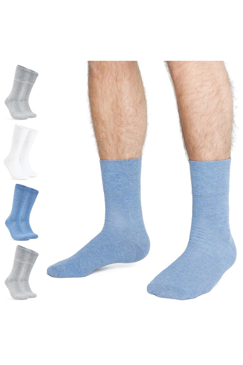 Комплект из 5 носков для диабетиков CityComfort, мультиколор летняя весенняя удобная дышащая мягкая медицинская обувь для диабетиков кроссовки для диабетиков прогулок регулировка ветра