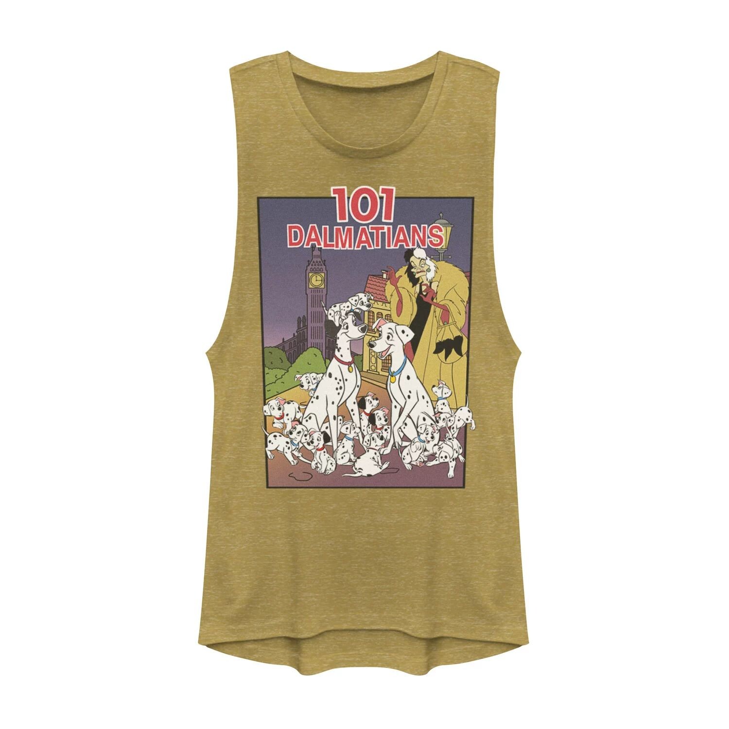 

Футболка с обложкой VHS «101 далматинец для юниоров» Disney's Muscle Licensed Character