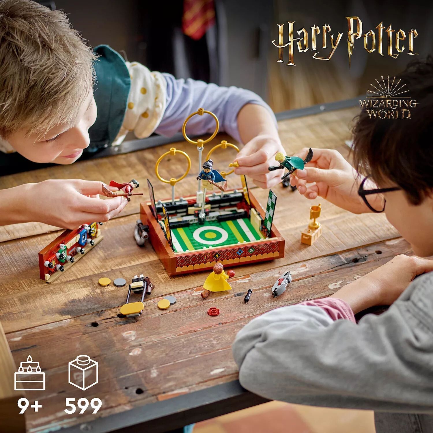 конструктор lego harry potter 76416 quidditch trunk 599 дет Игрушка-сундук для квиддича LEGO Harry Potter 76416 (599 деталей) LEGO