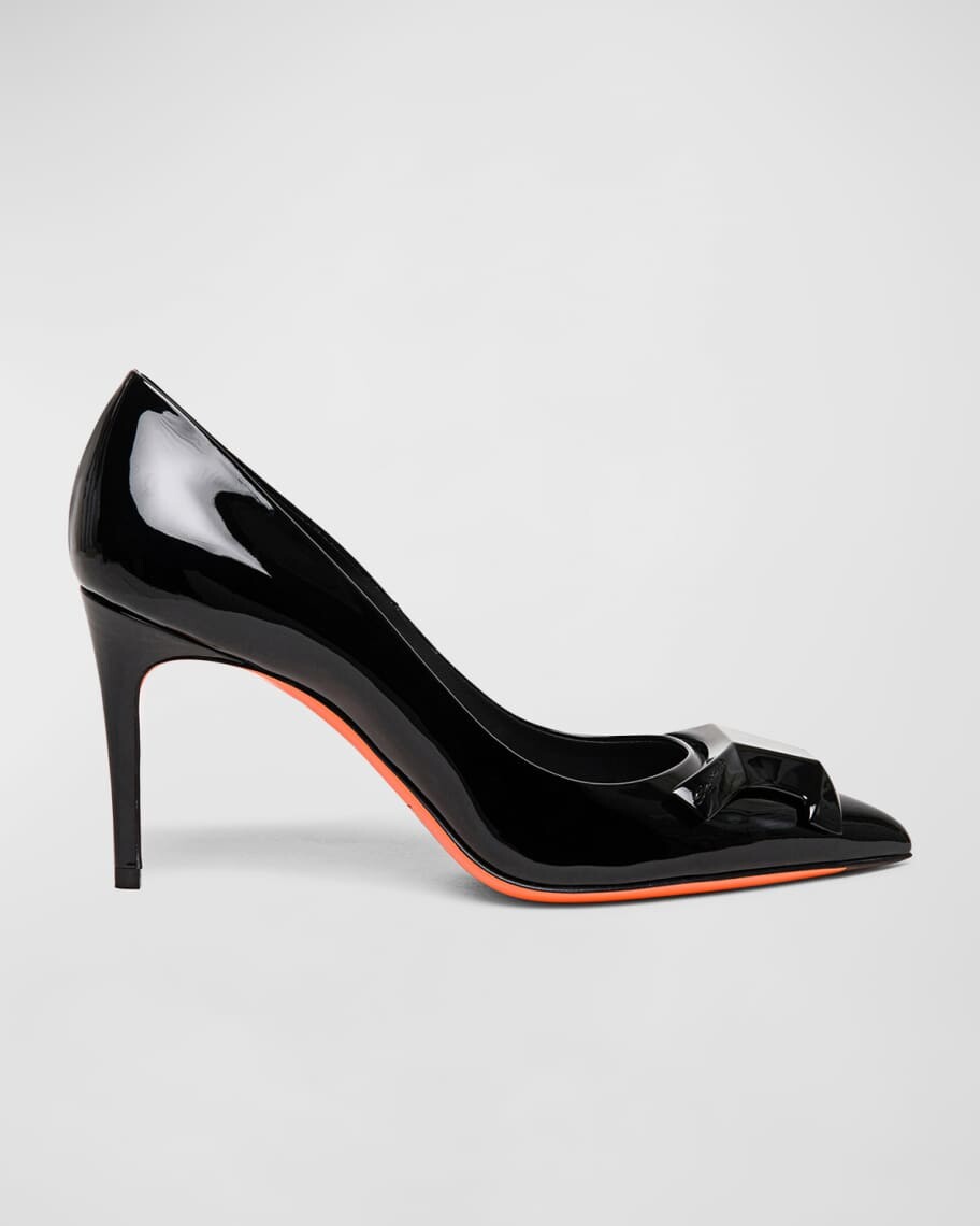 

Туфли-лодочки Gemmy с эффектом металлик Santoni