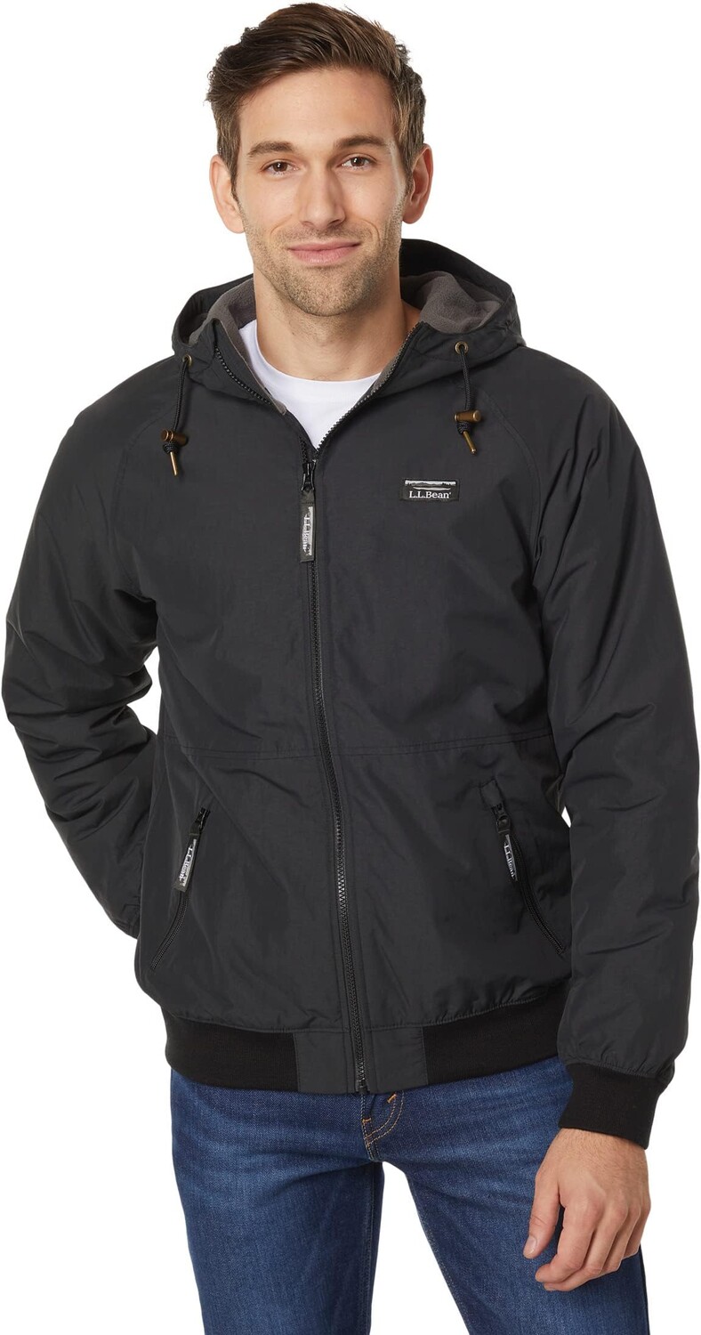 

Толстовка Insulated Bomber Hoodie L.L.Bean, черный