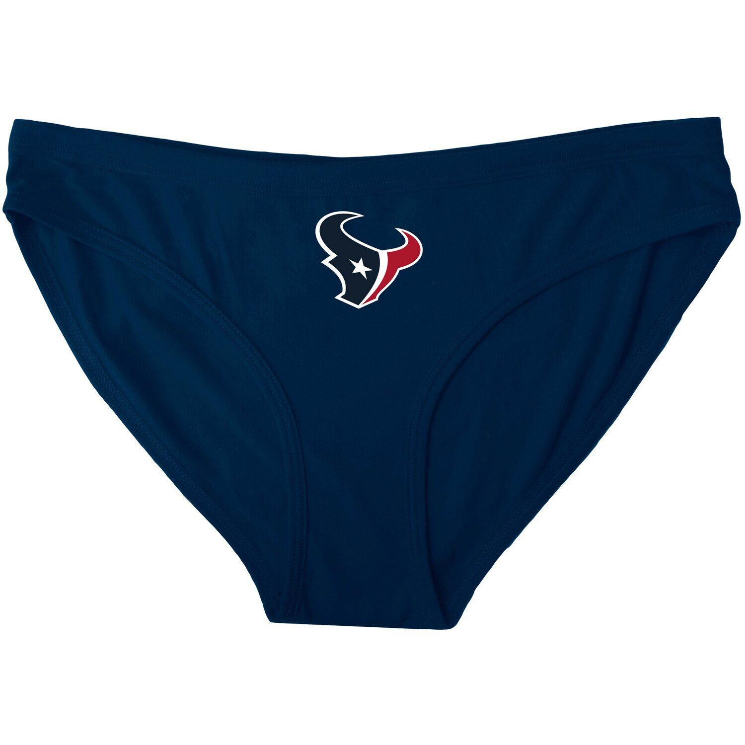 

Женские спортивные темно-синие трусики Houston Texans с однотонным логотипом Concepts