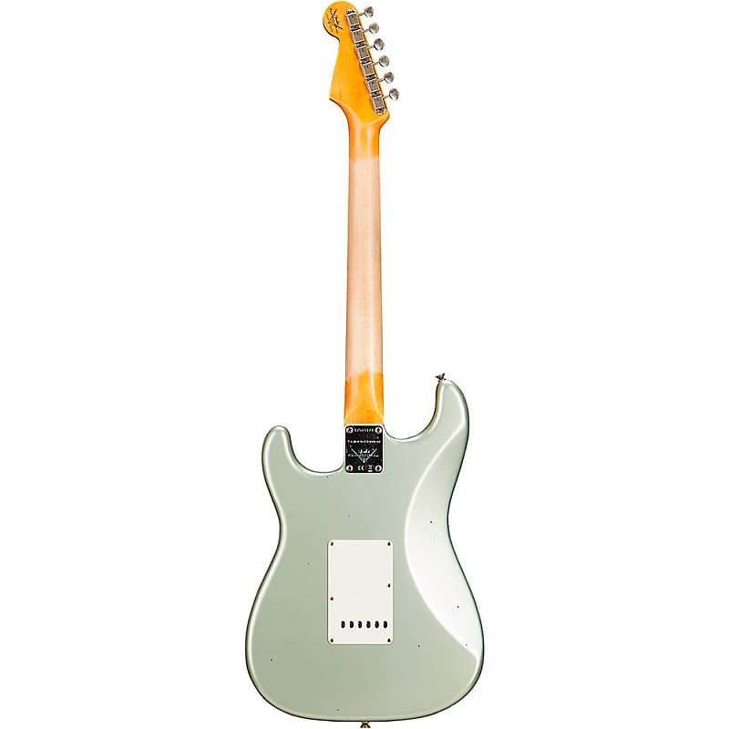 

Электрогитара Fender Custom Shop Limited Edition '59 Stratocaster Journeyman Relic Electric Guitar Super Faded Aged Sage Green Metallic