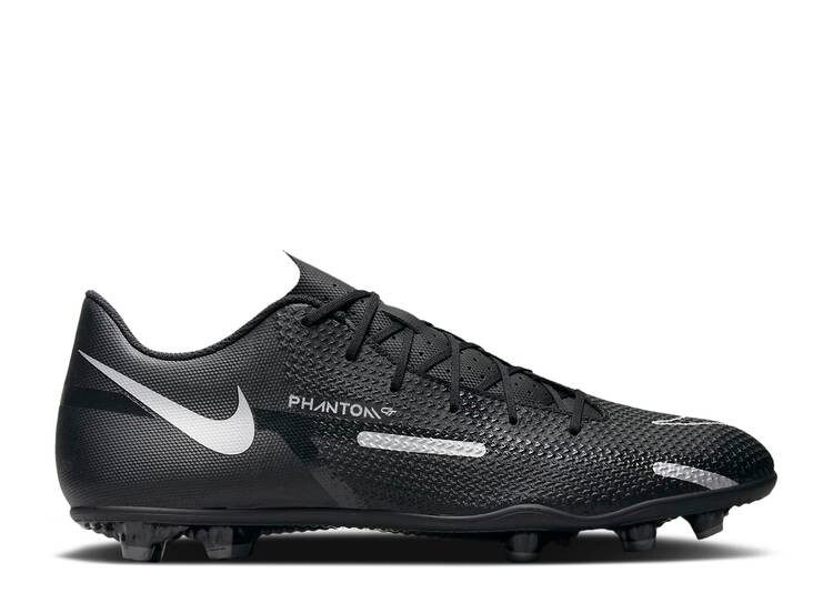 

Кроссовки Nike PHANTOM GT2 CLUB MG 'BLACK METALLIC SILVER', черный