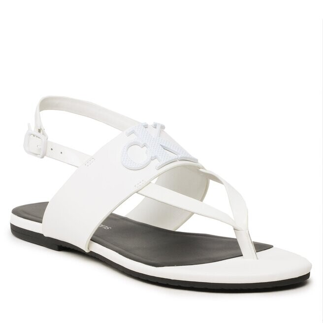 

Сандалии Calvin Klein Jeans FlatSndal Toepost, белый