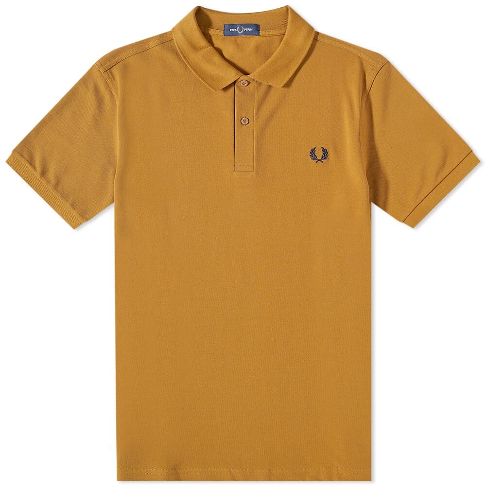 

Однотонная рубашка-поло Fred Perry