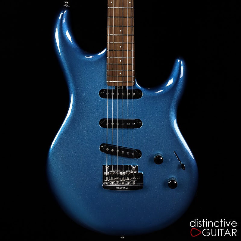 Электрогитара Ernie Ball Music Man Luke 4 SSS 2023 - Diesel Blue - Steve Lukather Signature декаль переводная на гитару ernie ball luke