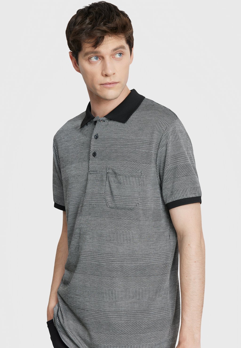 Рубашка-поло COMFORT FIT FIGURED AC&CO / ALTINYILDIZ CLASSICS, цвет Comfort Fit Figured T-Shirt