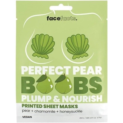

Face Facts Perfect Pear Boobs Уплотняющие и питательные маски 25 мл