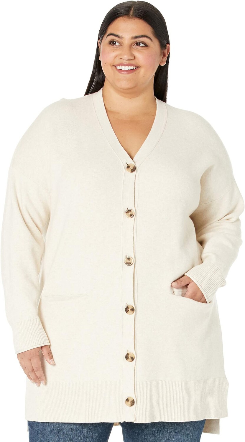 

Свитер Plus Maple Cardigan Madewell, цвет Heather Coconut