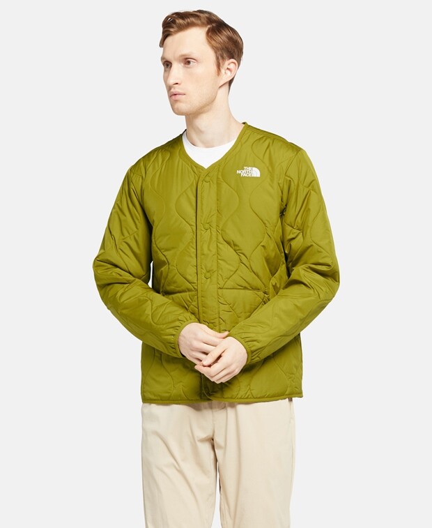 

Стеганая куртка The North Face, мох