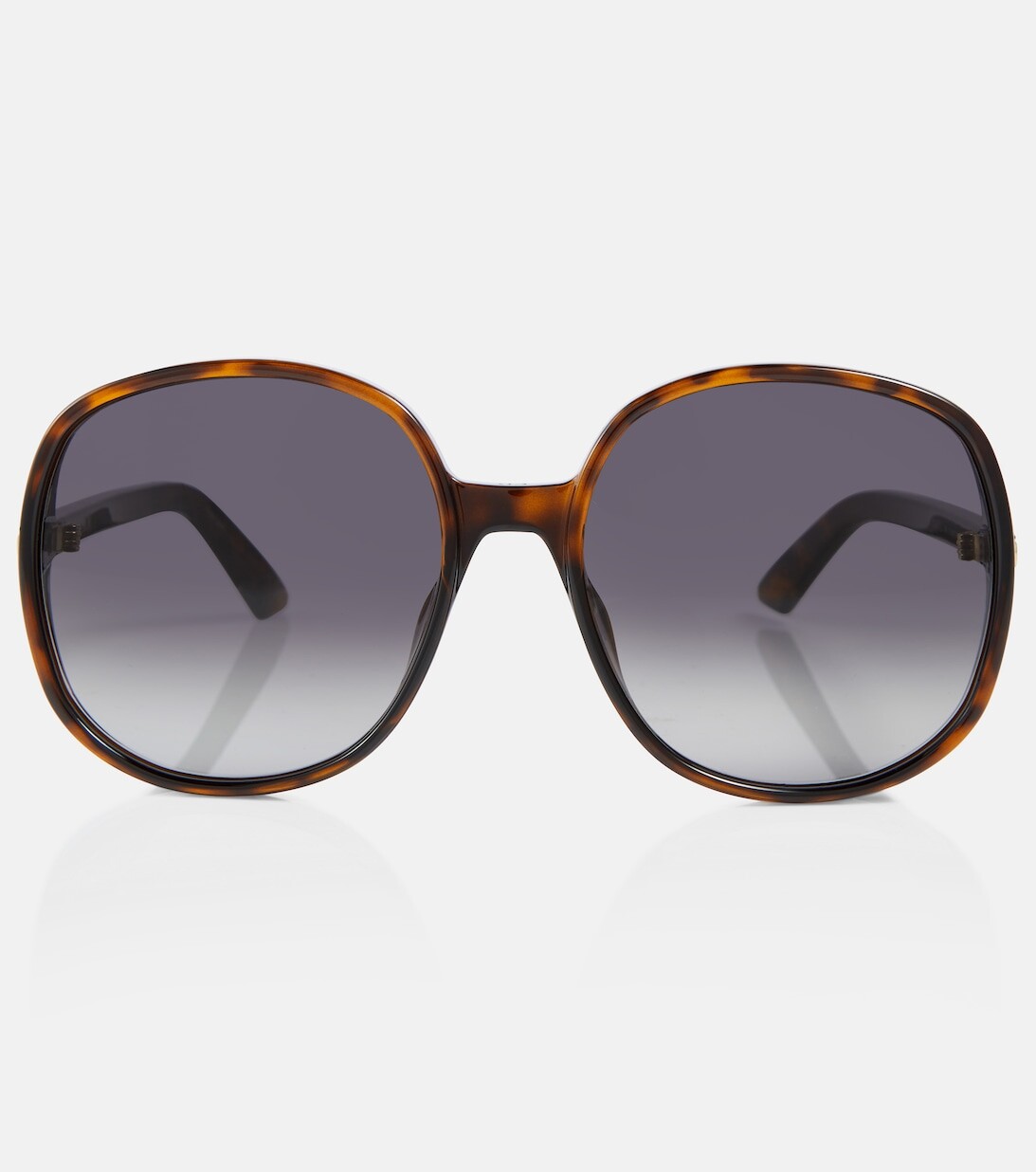 

Солнцезащитные очки D-Doll R1U в круглой оправе Dior Eyewear, коричневый