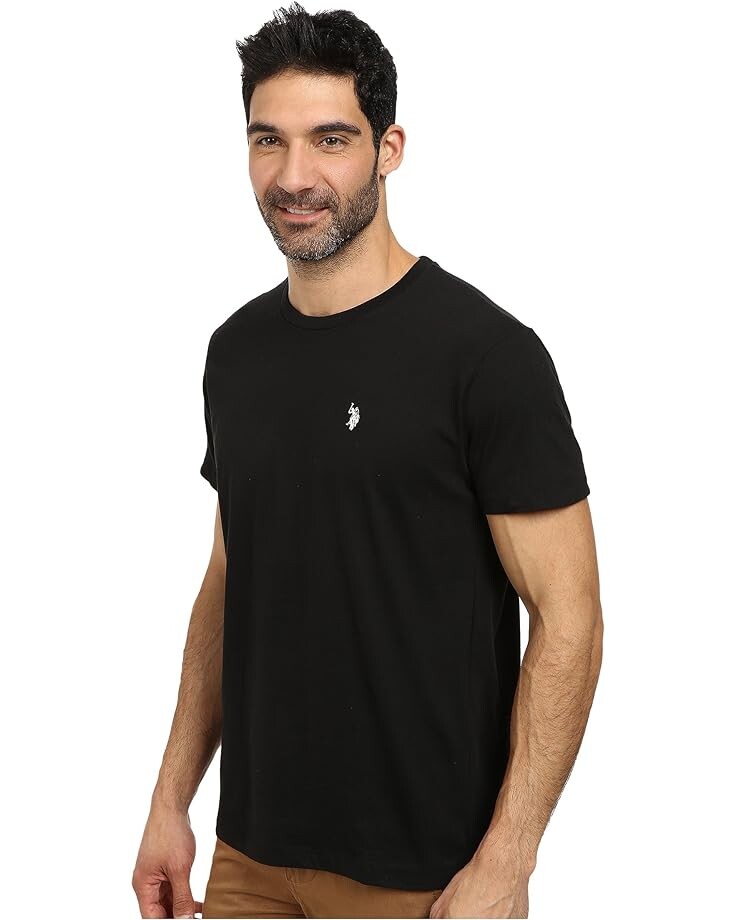

Футболка U.S. POLO ASSN. Crew Neck Small Pony T-Shirt, черный