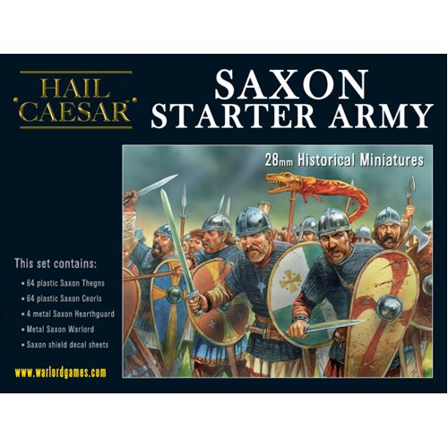 Фигурки Saxon Starter Army Warlord Games