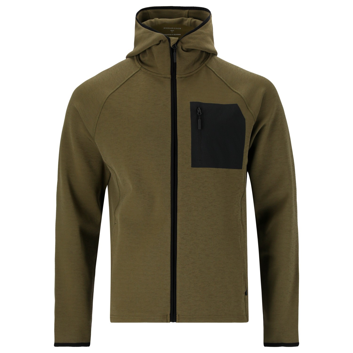 Флисовая жилетка Endurance Deerto Full Zip Hoody, цвет Ivy Green