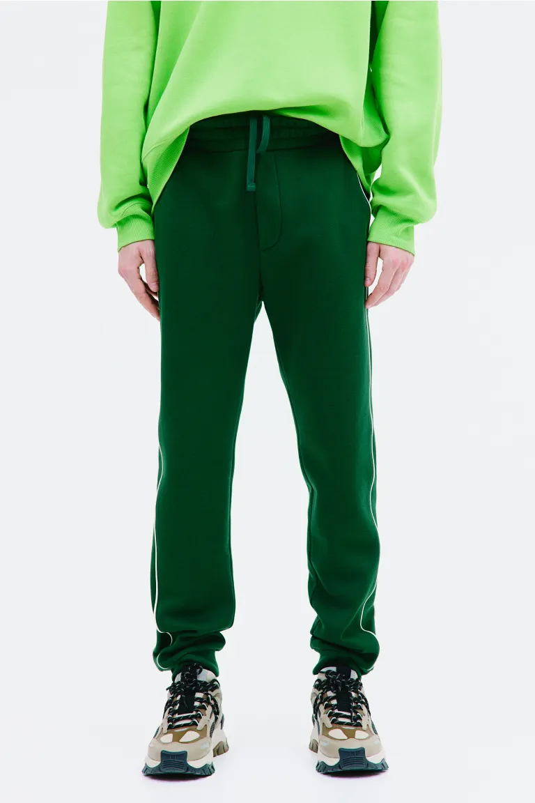 

Спортивные брюки узкого кроя H&M, зеленый