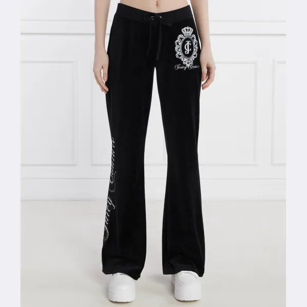 

Расклешенные спортивные брюки Juicy Couture, черный