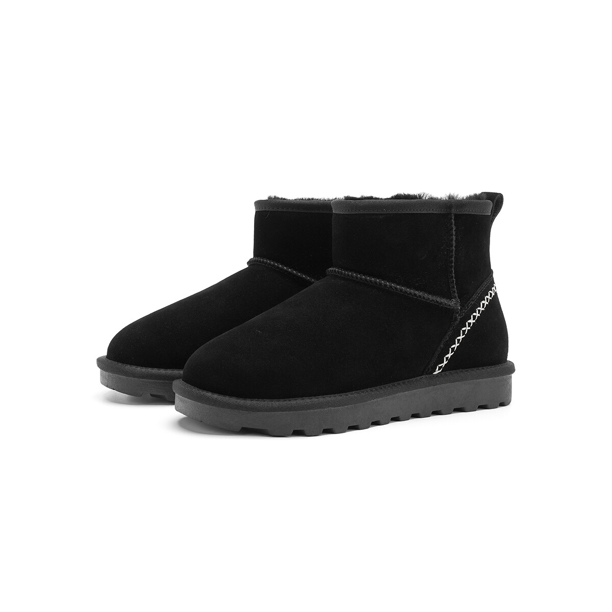

Зимние ботинки женские Harson, цвет Black plus