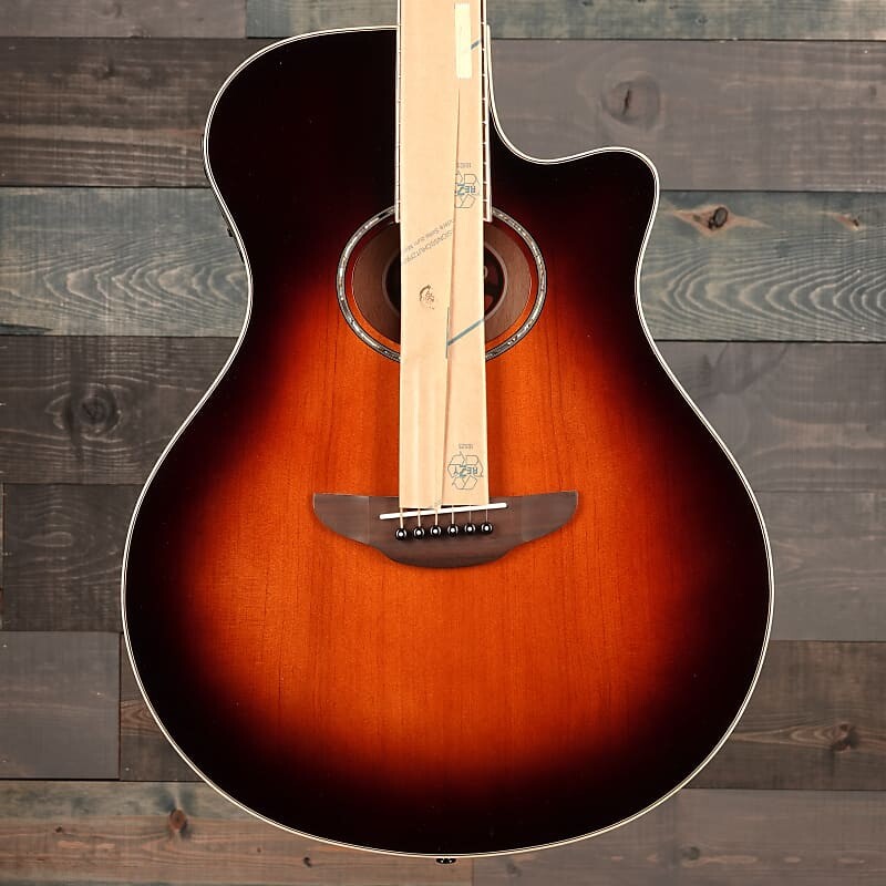 

Акустическая гитара Yamaha APX600 Old Violin Sunburst Thin-line Cutaway A/E Guitar