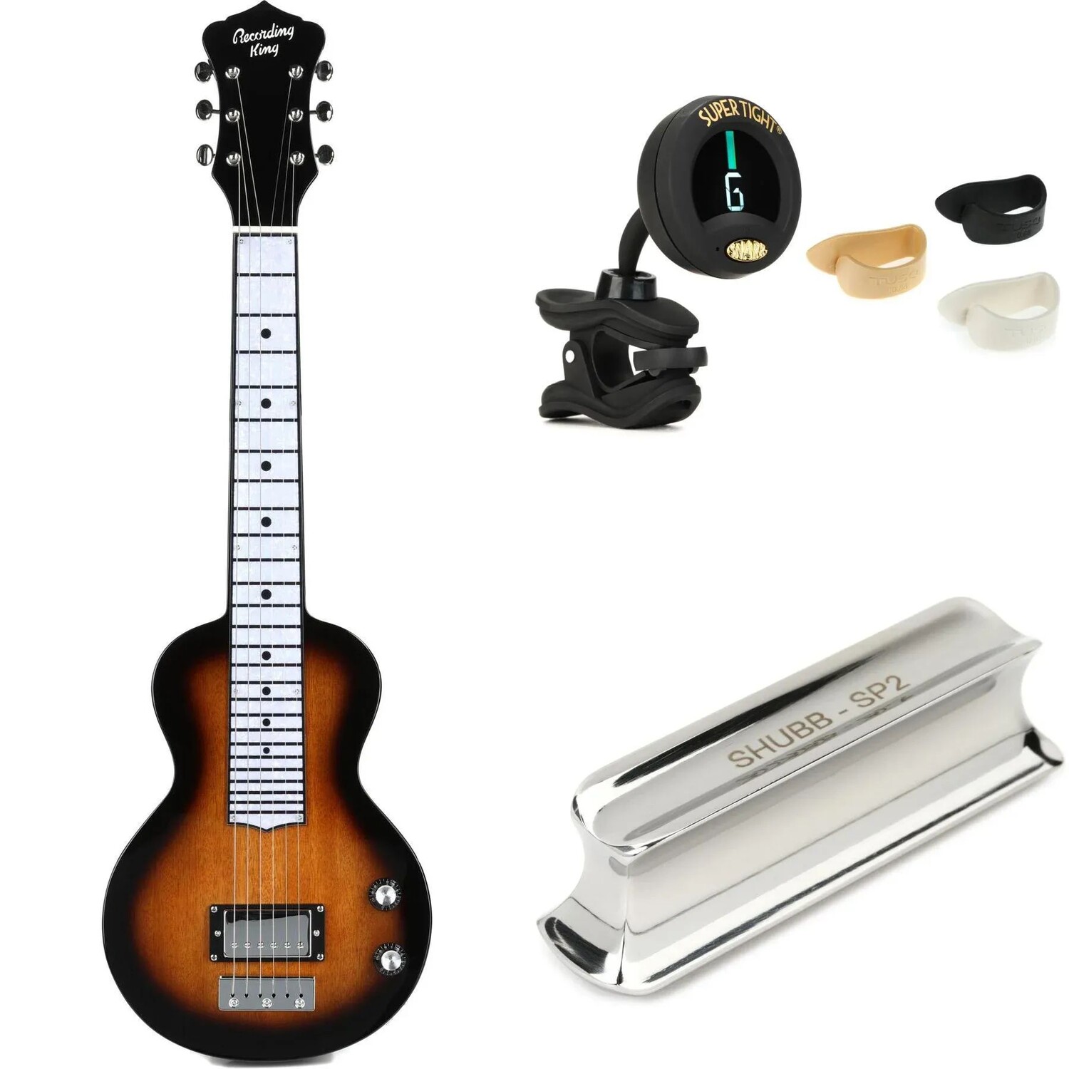 

Новый Recording King RG-35-SN Lap Steel со звукоснимателем-хамбакером — Sunburst