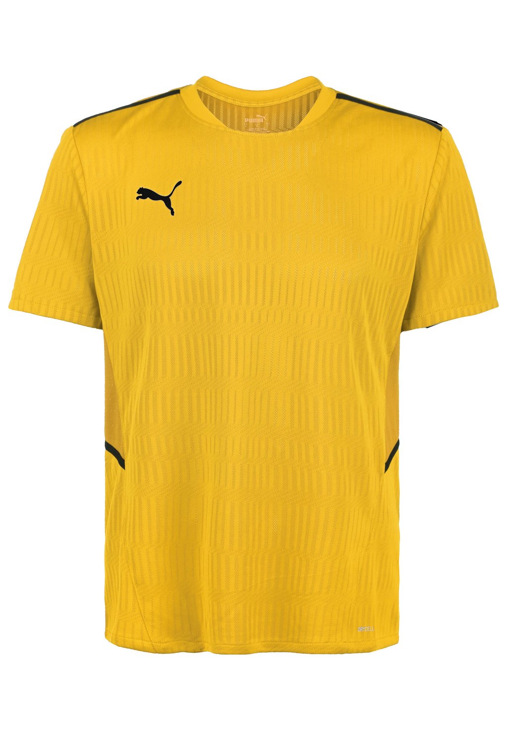 Спортивная футболка Teamcup Puma, цвет cyber yellow цена и фото