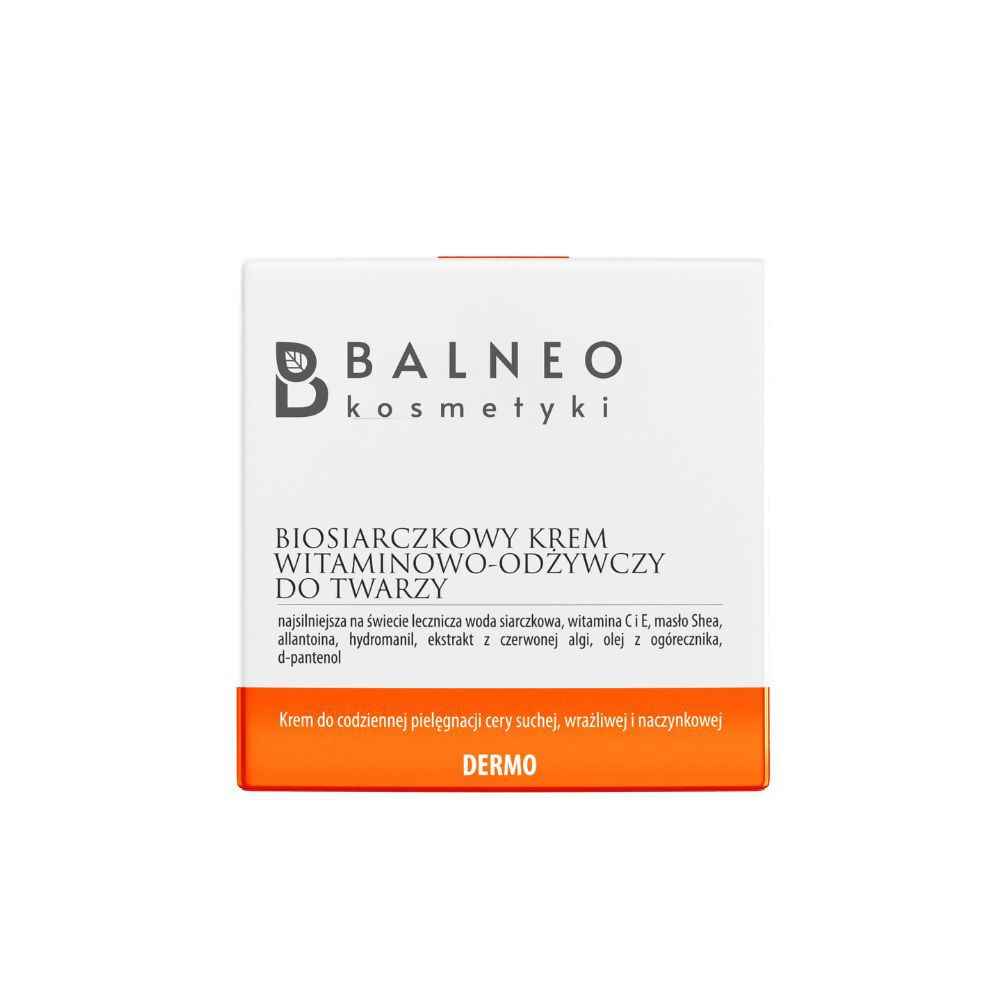 Биосульфидно-витаминный и питательный крем для лица Balneokosmetyki, 50 мл цена и фото