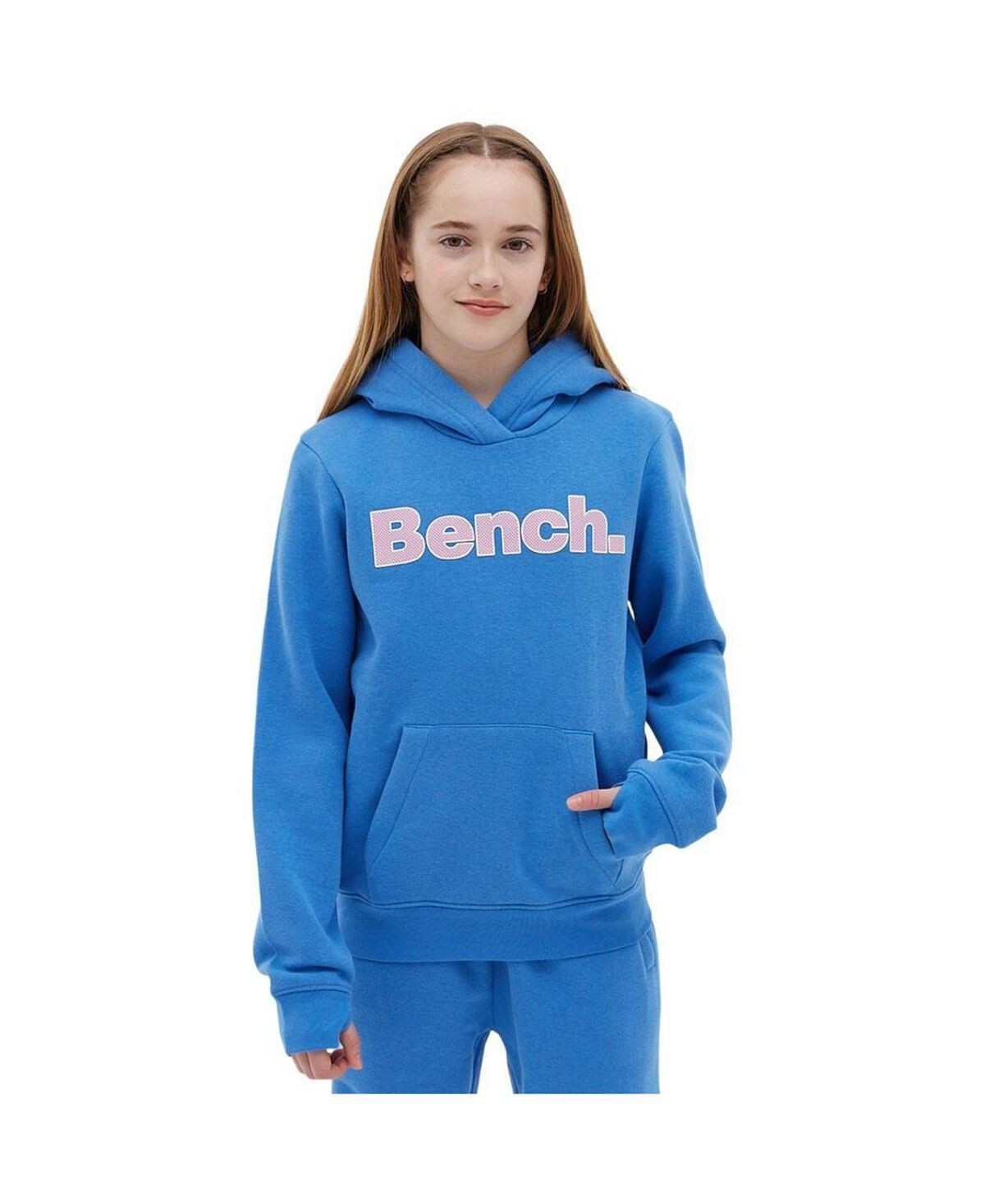

Худи с принтом «Анис» для девочек, цвет: синий деним Bench