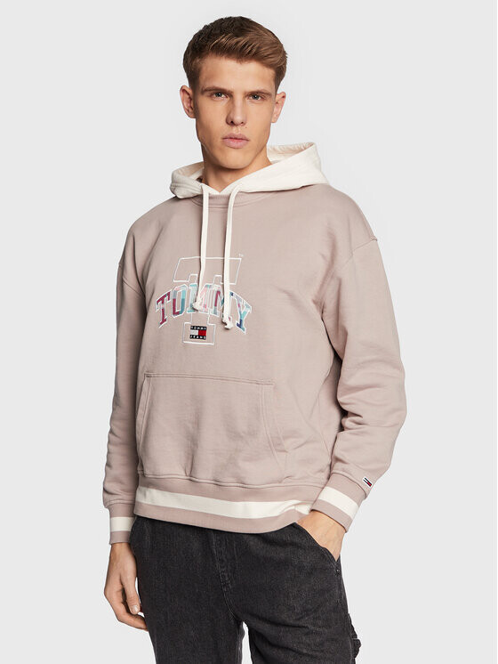 

Толстовка свободного кроя Tommy Jeans, бежевый