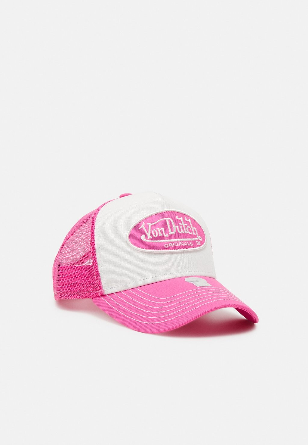 

Бейсболка TRUCKER BOSTON UNISEX Von Dutch, цвет white/pink