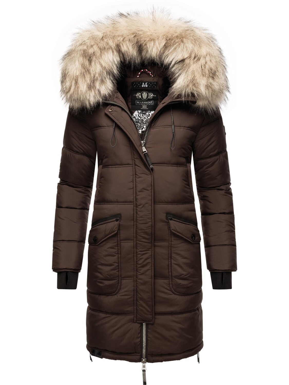 

Пуховик Marikoo Chaskaa, цвет Dark Choco