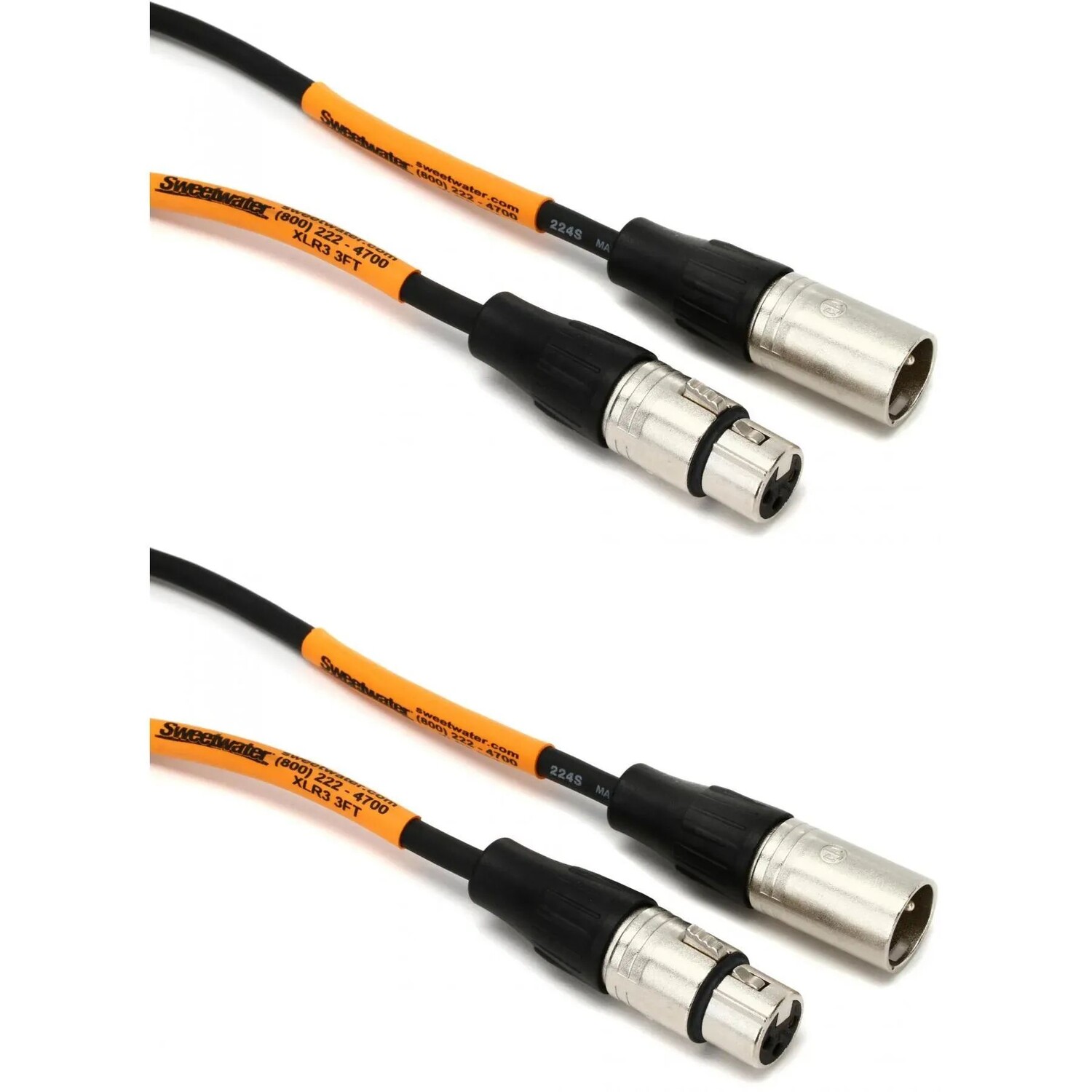 

Соединительный кабель Pro Co EXM-3 Excellines XLR «мама» — «папа» XLR — 3 фута (2 шт.)