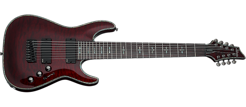 Электрогитара Schecter Hellraiser C-8 Electric Guitar Black Cherry