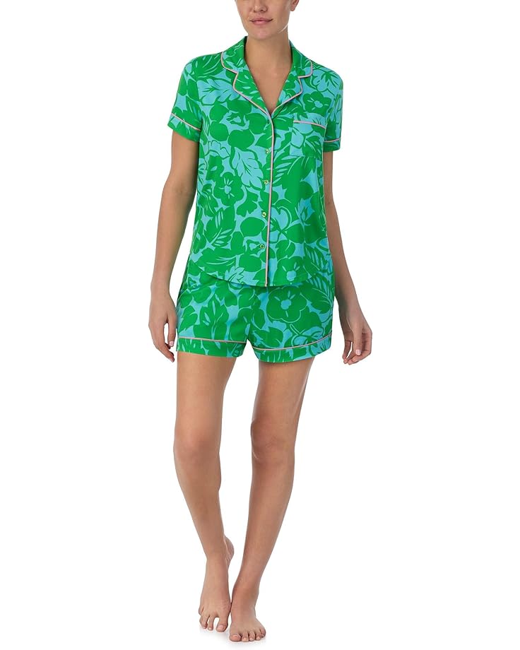 Пижама Kate Spade New York Boxer Short Sleeve, цвет Tropical Floral