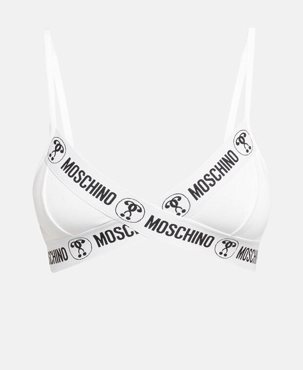 

Мягкий бюстгальтер Moschino Underwear, белый