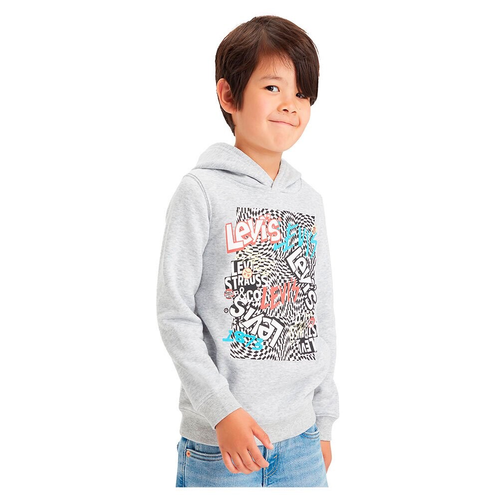 

Худи Levi´s Illusion Logo Kids, серый