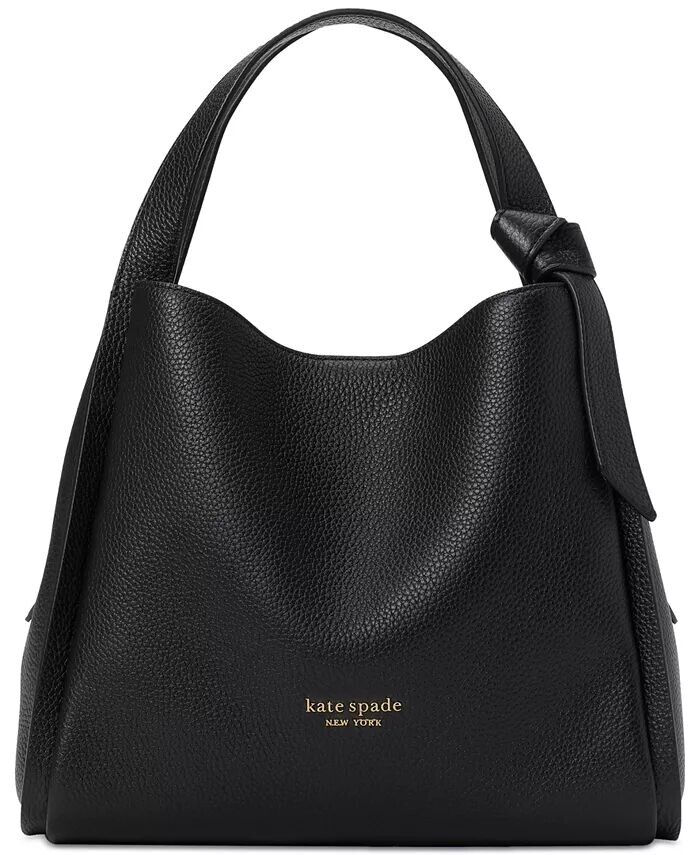 

Сумка через плечо Knott из шагреневой кожи Kate Spade New York, черный