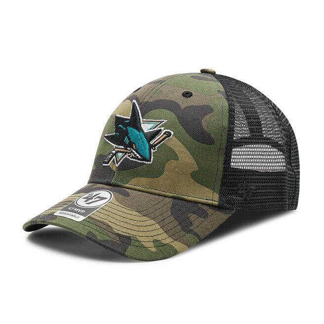 

Бейсболка 47 Brand NhlSan Jose, зеленый