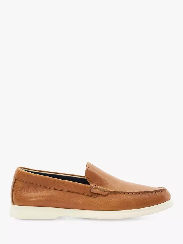 

Лоферы Dune Buftonn Leather, цвет tan