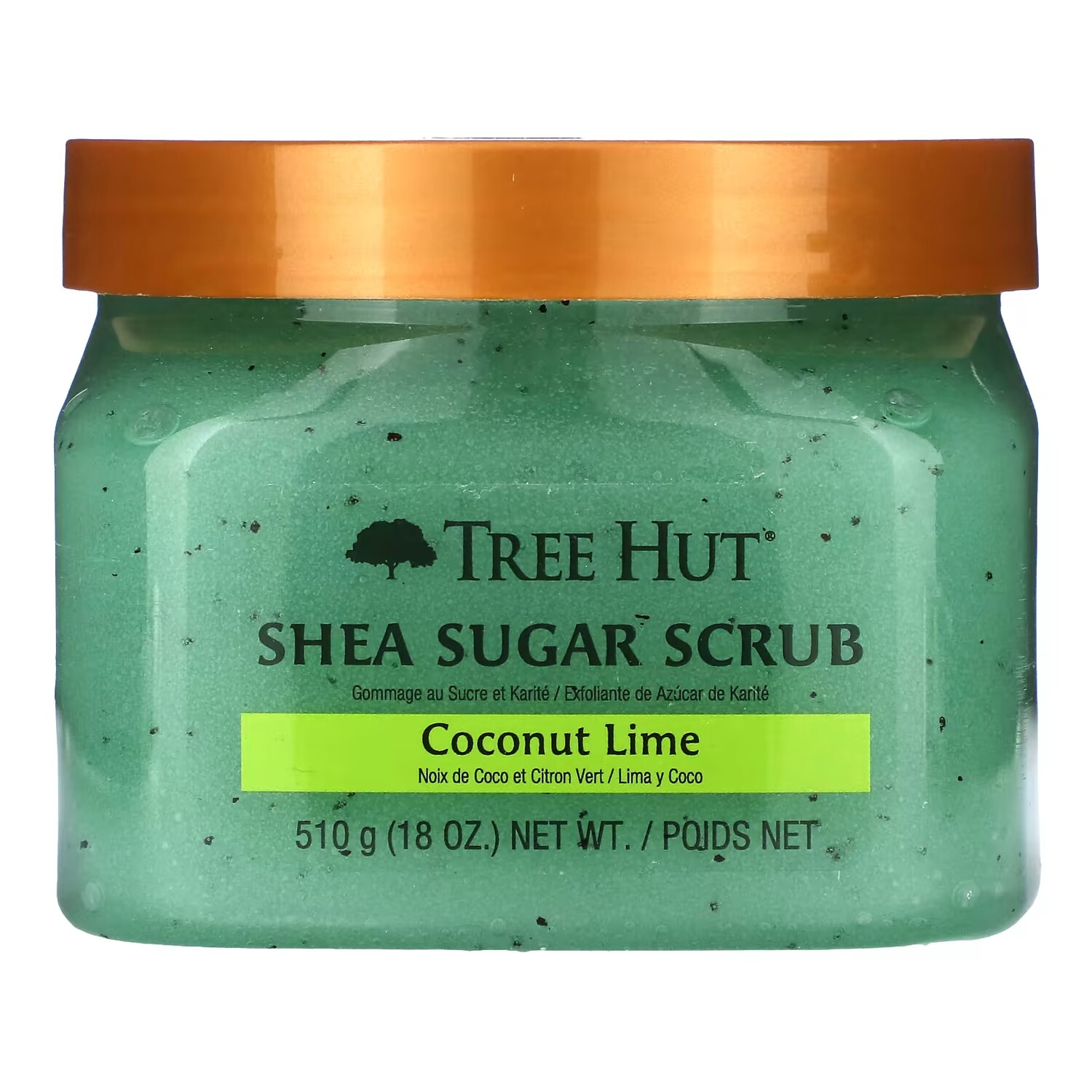 

Tree Hut Сахарный скраб с кокосом и лаймом, 18 унций (510 г)