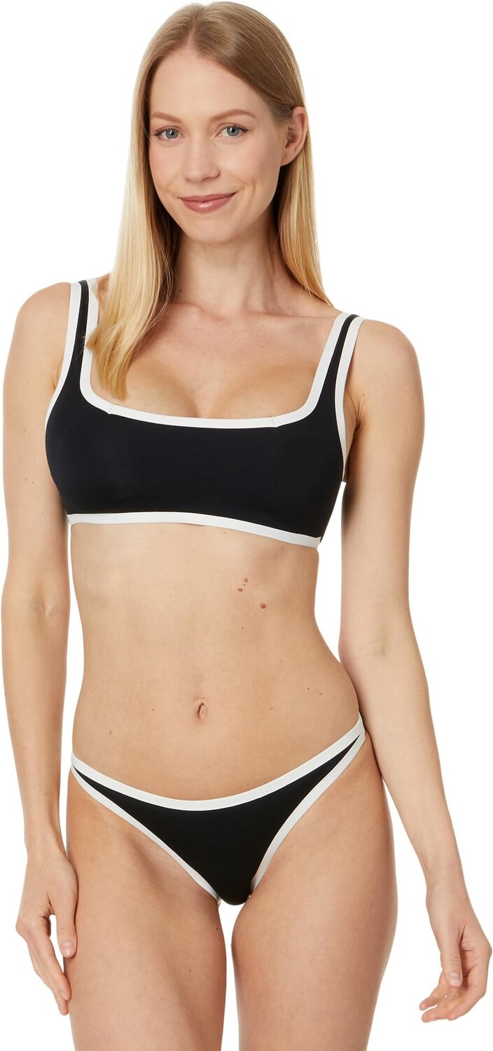 

Пляжный топ L*Space Fused Ace Top, цвет Black/Cream
