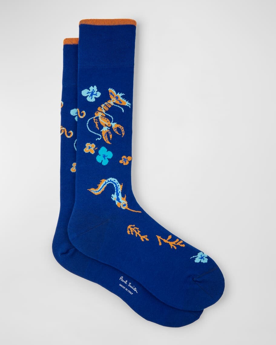 

Мужские трикотажные носки Brandon Tropical Crew Paul Smith