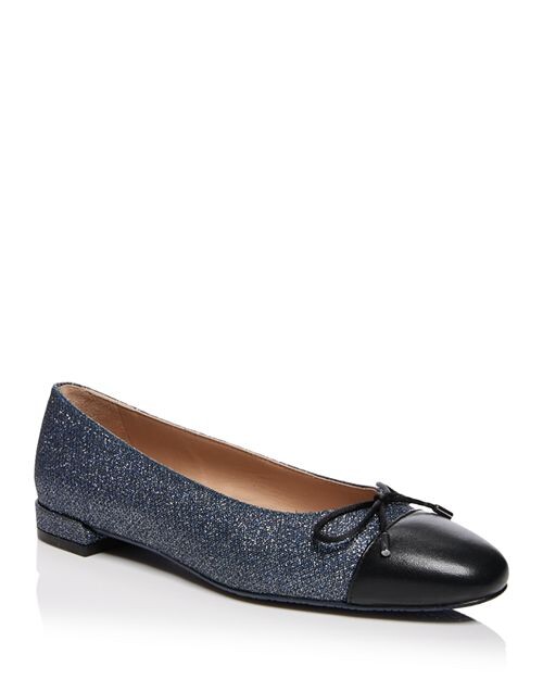 

Женские лакированные туфли без шнуровки на плоской подошве Stuart Weitzman, цвет Blue