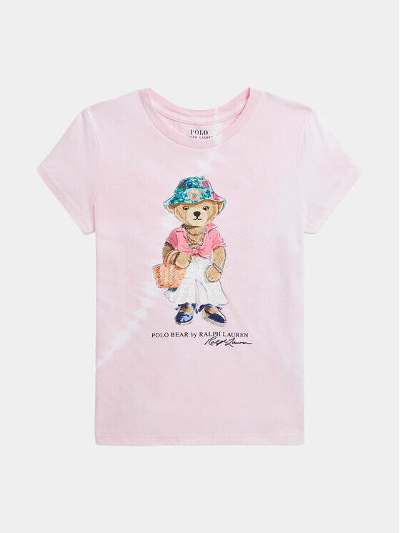 

Футболка стандартного кроя Polo Ralph Lauren, розовый