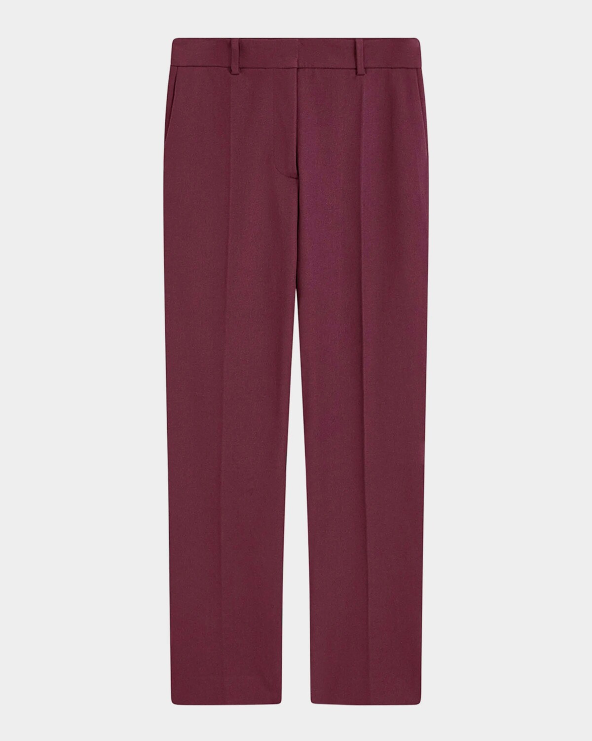 

Укороченные брюки Coleman из габардина Joseph, цвет Merlot