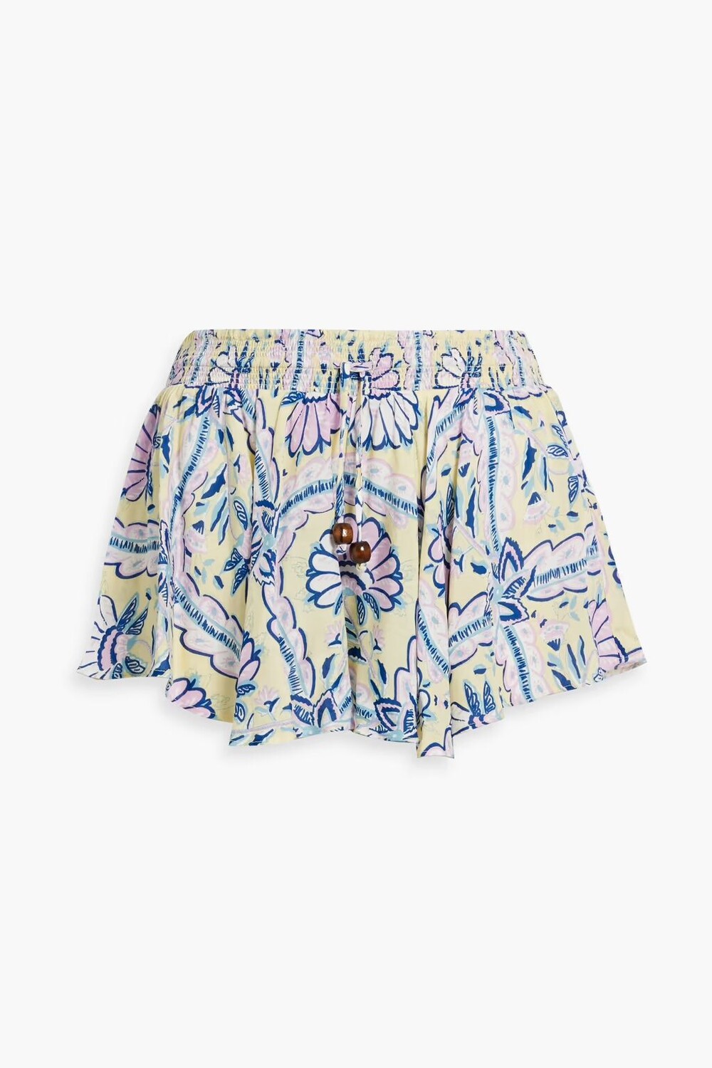 

Шорты из вуали с принтом Antik Batik, пастельно-желтый