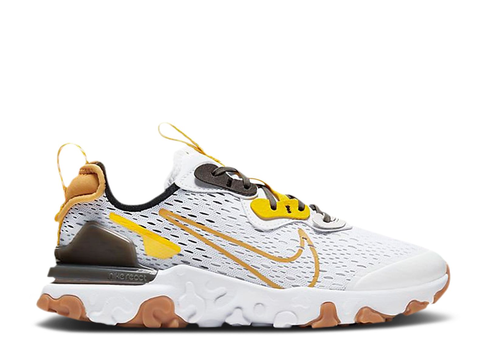 Кроссовки Nike React Vision Gs 'Honeycomb', белый цена и фото