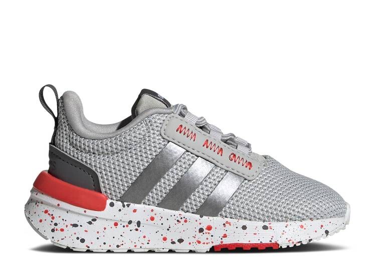 

Кроссовки Adidas RACER TR21 I 'GREY RED SPECKLED', серый