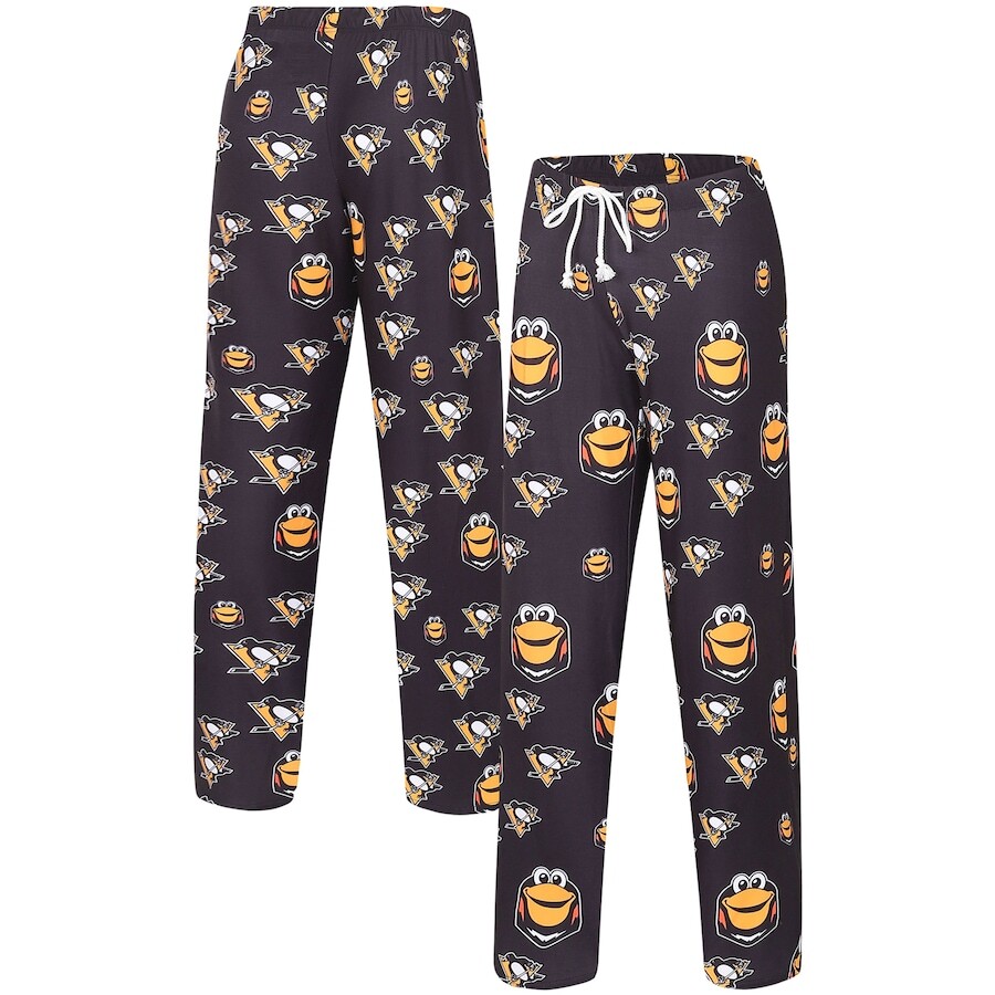 

Пижамные брюки Concepts Sport Pittsburgh Penguins, черный