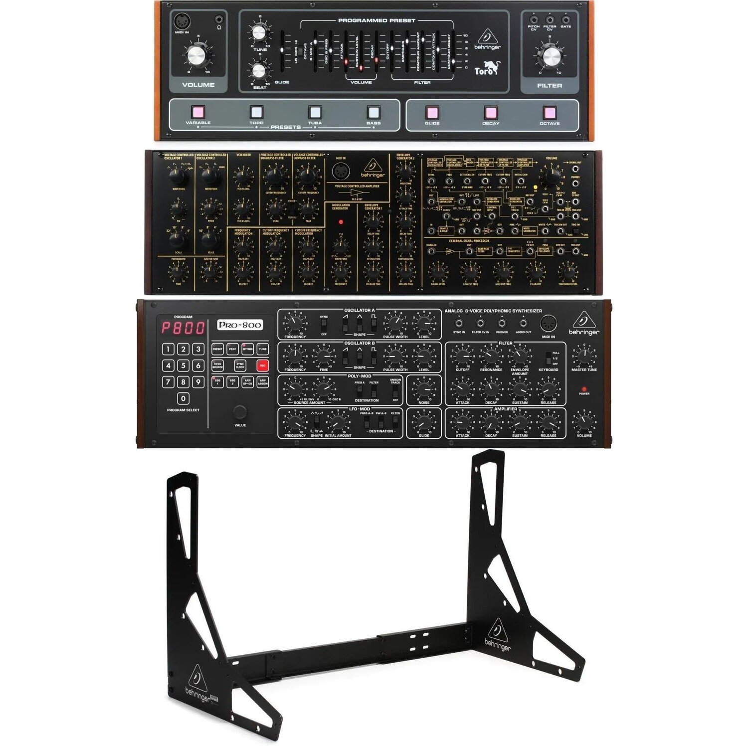 

Новый комплект синтезатора Behringer Eurorack — 80 л.с.