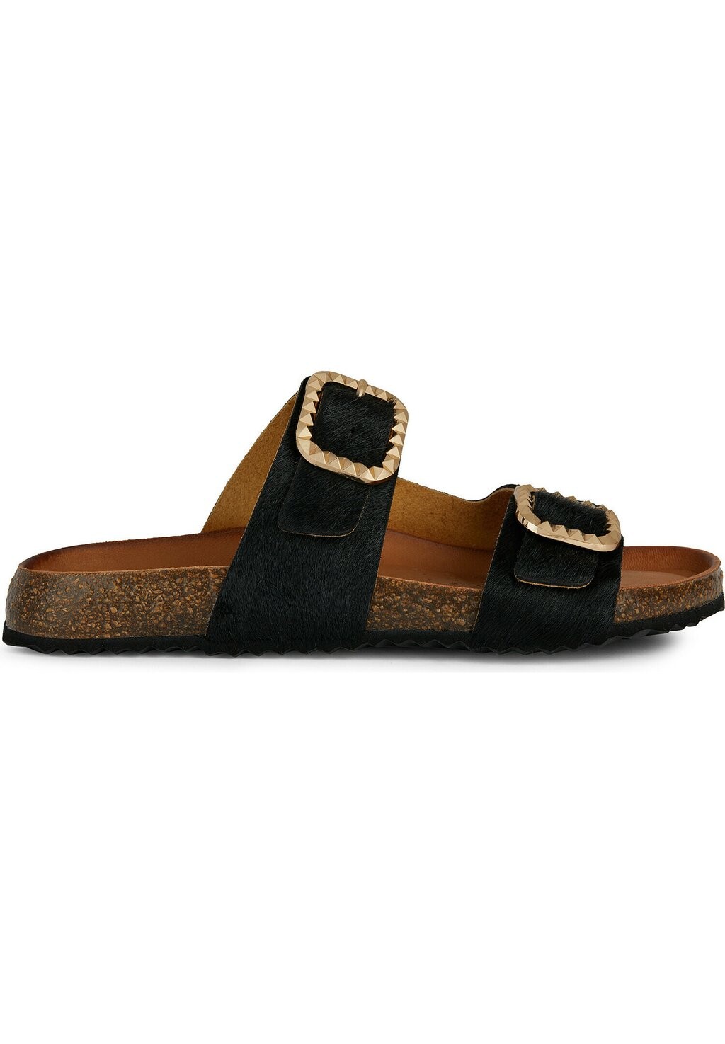 

Мюли на плоской подошве NEW BRIONIA Geox, цвет black